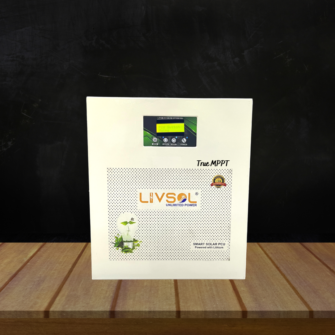 Livsol Inbuilt Lithium Solar Inverter mppt